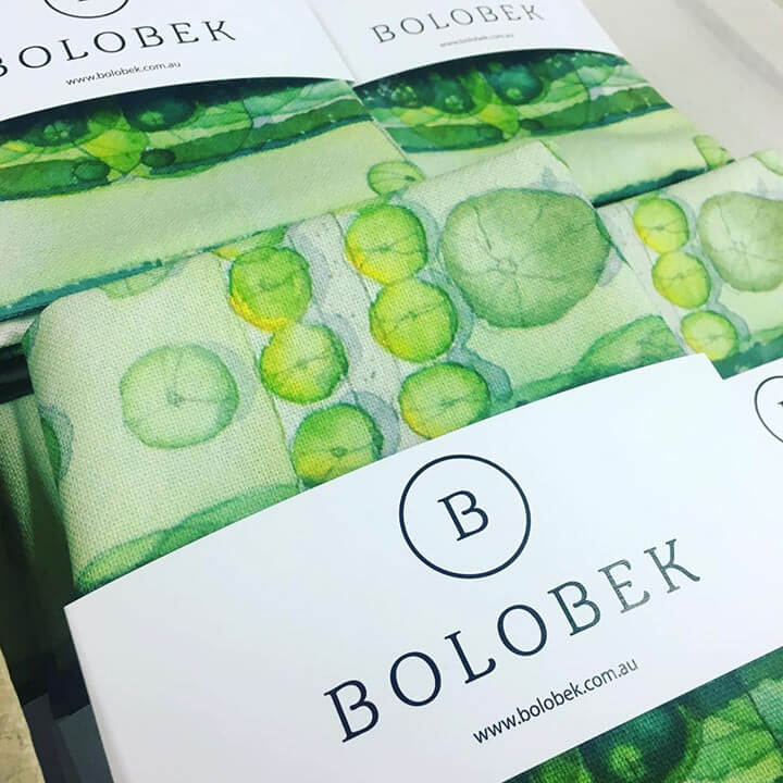 Custom tea towels for Bolobek